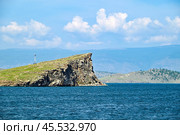 Пролив Ольхонские ворота. Озеро Байкал. Малое море. Стоковое фото, фотограф Александр Тараканов / Фотобанк Лори