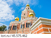 Церковь Покрова Пресвятой Богородицы в Филях. Москва. Россия (2024 год). Редакционное фото, фотограф E. O. / Фотобанк Лори