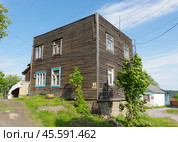 "Жилой дом". Карелия, Сортавала, улица Каменистая, 41 / улица 1-я Линия, 2 (2019 год). Стоковое фото, фотограф Алексей Иванов / Фотобанк Лори
