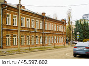Городской пейзаж. Училищный дом. Начало 20 века. Воронеж. Редакционное фото, фотограф Владимир Шибаев / Фотобанк Лори
