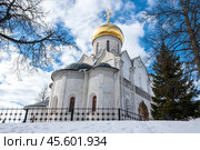 Саввино-Сторожевский монастырь, Собор Рождества Богородицы. Звенигород. Московская область. (2024 год). Стоковое фото, фотограф Лариса Гордеева / Фотобанк Лори