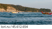 Черное море, Краснодарский край, Туапсинский , Бухта Михайловская, (2023 год). Стоковое фото, фотограф Александр Циликин / Фотобанк Лори