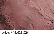 Aerial landscape of Atlas Mountains in Morocco (2018 год). Стоковое видео, видеограф Михаил Коханчиков / Фотобанк Лори