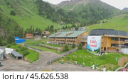 Medeo resort in mountainous Kazakhstan (2024 год). Редакционное видео, видеограф Игорь Жоров / Фотобанк Лори