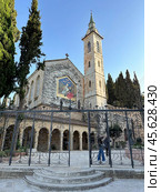 Church of the Visitation in Ein Karem. Редакционное фото, фотограф Irina Opachevsky / Фотобанк Лори