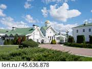 Minsk, Belarus - August 14, 2024. View of the Temple of Cyril of Turov. Стоковое фото, фотограф Ольга Губская / Фотобанк Лори