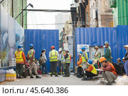 Metro construction in Saigon (2015 год). Редакционное фото, фотограф Александр Подшивалов / Фотобанк Лори