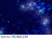 Новогодний, праздничный фон с боке. Стоковое фото, фотограф Римма Тельнова / Фотобанк Лори