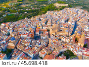 View over city of Segorbe. Province of Valencia. Spain. Стоковое фото, фотограф Яков Филимонов / Фотобанк Лори