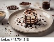 Australian Lamington Sponge Cakes. Стоковое AI-изображение, AI-художник Ирина Старикова / Фотобанк Лори