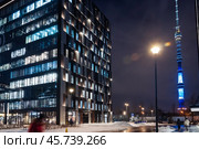 Бизнес-центр "Ostankino business park" класса А, Огородный проезд, 16/1с3. Редакционное фото, фотограф Алёшина Оксана / Фотобанк Лори