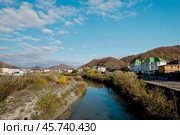 Краснодарский   край, Туапсинский   район, поселок городского типа   Новомихайловский, река Нечепсухо. Стоковое фото, фотограф Александр Циликин / Фотобанк Лори