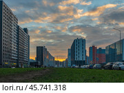 Екатерининская улица. Мурино. Редакционное фото, фотограф Андрей Игнатов / Фотобанк Лори