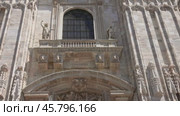 Duomo di Milano gothic cathedral church Italy (2017 год). Стоковое видео, видеограф Михаил Коханчиков / Фотобанк Лори