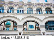 Саввинское подворье. Зимний день. Тверская улица, 6. Москва. Редакционное фото, фотограф E. O. / Фотобанк Лори