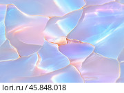 Seamless abstract background of blue and pink opal texture. Стоковое AI-изображение, AI-художник Евгений Харитонов / Фотобанк Лори