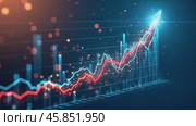 Trends and Insights on Market Data Analysis With Colorful Visualizations Presented During a Recent Financial Seminar. Стоковое AI-видео, аниматор Sergey Grishin / Фотобанк Лори