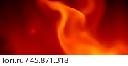 Burning flames with glowing firelight on black background, bright heat effect, red and orange flames, intense fire texture, warm glow, blazing light, realistic fire, dark backdrop. Стоковое AI-изображение, AI-художник Павел Муравьев / Фотобанк Лори