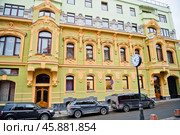 Особняк Николая Терентьева. Петровский переулок, дом 8. Москва. Редакционное фото, фотограф E. O. / Фотобанк Лори