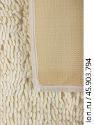 Soft beige microfiber fabric texture background. Стоковое фото, фотограф Максимова Марина / Фотобанк Лори