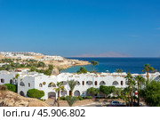 Sharm El Sheikh, Egypt - November 11, 2024: Domina Coral Bay all inclusive beach hotel. Red Sea. Редакционное фото, фотограф Григорий Стоякин / Фотобанк Лори