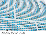 Многоквартирный современный дом. Северное Чертаново. Москва. Россия. Редакционное фото, фотограф E. O. / Фотобанк Лори