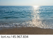Coastal rocks are in wet sand, natural photograph (2024 год). Стоковое фото, фотограф EugeneSergeev / Фотобанк Лори