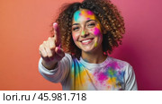 Experience Vibrant Holi Celebrations With Colors and Joy in This Spring Festival of Unity and Tradition. Стоковое AI-видео, аниматор Sergey Grishin / Фотобанк Лори