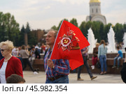 Москва, Россия, 9 мая 2019 - Празднование Дня Победы в Москве. Редакционное фото, фотограф YuryKara / Фотобанк Лори