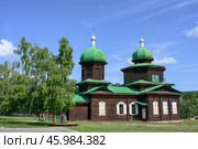 St. Nicholas Christian Orthodox Church built in the early 20th century in Verkhneudinsk, Buryatia, Russia (2024 год). Стоковое фото, фотограф Сергей Фролов / Фотобанк Лори