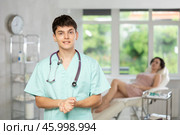 mail doctor portrait. Стоковое фото, фотограф Яков Филимонов / Фотобанк Лори