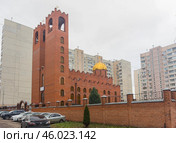 Москва, Дубровка, Ассирийская восточная церковь собор Мат-Марьям (2017 год). Редакционное фото, фотограф Николай Алмаев / Фотобанк Лори