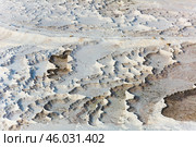 Travertines mountains of Pamukkale in Turkey. Стоковое фото, фотограф Яков Филимонов / Фотобанк Лори