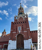 Московский Кремль. Спасская башня. Июль 2024 года. Редакционное фото, фотограф Александр Рыбалка / Фотобанк Лори