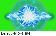 Cartoon Blue Explosion Animation. Green screen Chroma key, 2D Anime. Magic Shockwave. Flash, Comic Elements, Background. For Project, Game Developers, Movies. Colorful explosion effect for intro video. Стоковое AI-видео, аниматор Марина Демидюк / Фотобанк Лори