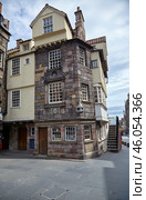 John Knox House (James Mosman's house), the the oldest medieval house on the Royal Mile. Edinburgh. Scotland (2010 год). Редакционное фото, фотограф Сергей Пристяжнюк (Serg Zastavkin) / Фотобанк Лори