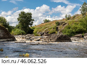 Порог Ревун на реке Исеть, Каменский городской округ, Свердловская область (2024 год). Стоковое фото, фотограф Pukhov K / Фотобанк Лори
