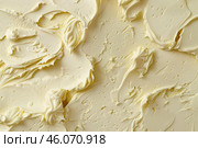 Highresolution image capturing the rich and intricate details of a creamy spread. Стоковое AI-изображение, AI-художник Иван Рябоконь / Фотобанк Лори