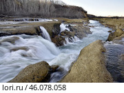 Водопады, белореченский разлом, Краснодарский край. Стоковое фото, фотограф Оглоблин Андрей Николаевич / Фотобанк Лори