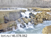Водопады, белореченский разлом, Краснодарский край. Стоковое фото, фотограф Оглоблин Андрей Николаевич / Фотобанк Лори