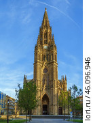 San Sebastian Cathedral, Spain (2018 год). Стоковое фото, фотограф Boris Breytman / Фотобанк Лори