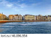 View of San Sebastian, Spain (2018 год). Стоковое фото, фотограф Boris Breytman / Фотобанк Лори