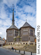 Church of Saint Catherine, Honfleur (2016 год). Стоковое фото, фотограф Boris Breytman / Фотобанк Лори