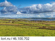 Landscape with Atlantic Ocean Bay, Ireland (2018 год). Стоковое фото, фотограф Boris Breytman / Фотобанк Лори
