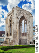 Church of St. Bartholomew, Beauvais, France (2016 год). Стоковое фото, фотограф Boris Breytman / Фотобанк Лори