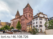 St. Thomas church, Strasbourg, France (2016 год). Стоковое фото, фотограф Boris Breytman / Фотобанк Лори