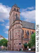 Saint-Pierre-le-Vieux church, Strasbourg, France (2016 год). Стоковое фото, фотограф Boris Breytman / Фотобанк Лори