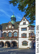 Freiburg City Hall, Germany (2016 год). Стоковое фото, фотограф Boris Breytman / Фотобанк Лори