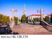 Никольский Морской собор, Семимостье, Крюков канал, Санкт-Петербург. Стоковое фото, фотограф Baturina Yuliya / Фотобанк Лори