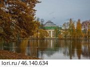 Таврический сад. Большой пруд. Санкт-Петербург. Редакционное фото, фотограф Андрей Игнатов / Фотобанк Лори
